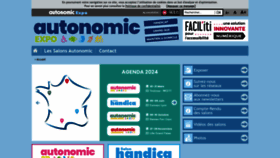 What Autonomic-expo.com website looks like in 2024 