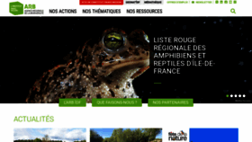 What Arb-idf.fr website looks like in 2024 