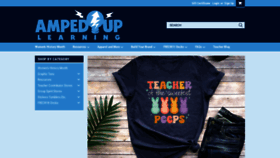 What Ampeduplearning.com website looks like in 2024 