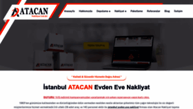 What Atacannakliyat.com website looks like in 2024 