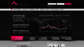 What Alphamena.net website looked like in 2024 (2 years ago)