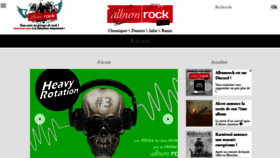 What Albumrock.net website looks like in 2024 