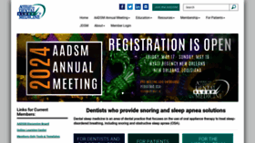 What Aadsm.org website looks like in 2024 