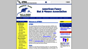 What Afrma.org website looks like in 2024 