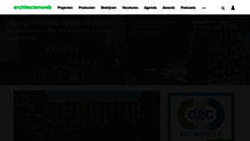 What Architectenweb.nl website looked like in 2024 (1 year ago)
