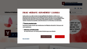 What Anderezeiten.de website looks like in 2024 