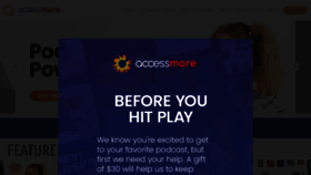 What Accessmore.com website looks like in 2024 