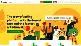 What Abacashi.com website looks like in 2024 