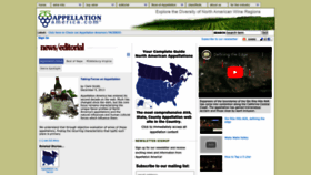 What Appellationamerica.com website looks like in 2024 