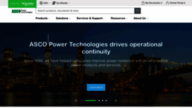 What Ascopower.com website looks like in 2024 
