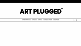 What Artplugged.co.uk website looks like in 2024 