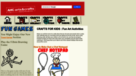 What Artistshelpingchildren.org website looks like in 2024 
