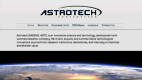 What Astrotechcorp.com website looks like in 2024 