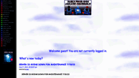 What Arcadecontrols.com website looks like in 2024 