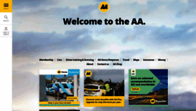 What Aa.co.nz website looks like in 2024 
