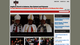 What Anglican.org.nz website looks like in 2024 