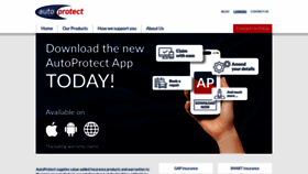 What Autoprotect.co.uk website looks like in 2024 