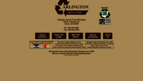 What Arlingtonautooh.com website looks like in 2024 