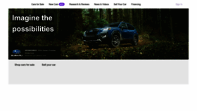What Auto.com website looks like in 2024 