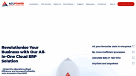 What Acupower.co.uk website looked like in 2024 (1 year ago)