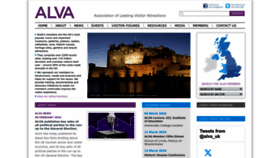 What Alva.org.uk website looks like in 2024 