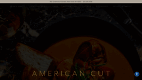 What Americancutsteakhouse.com website looked like in 2024 (1 year ago)