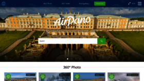 What Airpano.com website looks like in 2024 