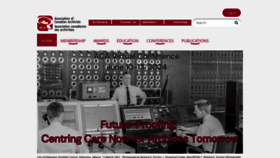 What Archivists.ca website looks like in 2024 