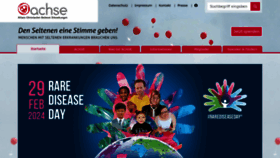 What Achse-online.de website looks like in 2024 