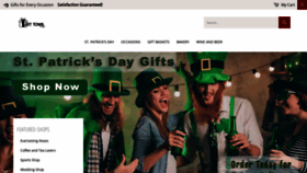 What Arttowngifts.com website looks like in 2024 
