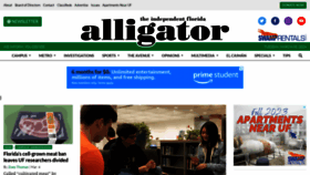 What Alligator.org website looks like in 2024 