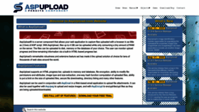 What Aspupload.com website looks like in 2024 