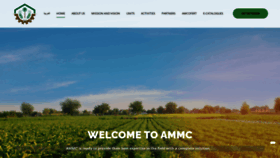 What Ammc.com.sa website looks like in 2024 
