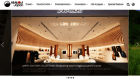 What Allabout-japan.com website looked like in 2024 (1 year ago)