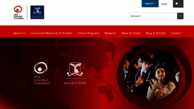 What Asiaeducation.edu.au website looks like in 2024 