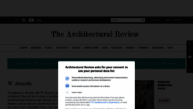 What Architectural-review.com website looks like in 2024 