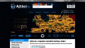 What Ajtaci.sk website looks like in 2024 