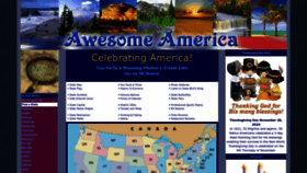 What Awesomeamerica.com website looks like in 2024 