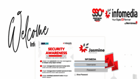 What Absensi-jasmine.infomedia.co.id website looks like in 2024 