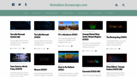 What Animationscreencaps.com website looks like in 2024 