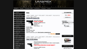 What Airsoft1.ro website looks like in 2024 