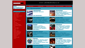 What Allerubrieken.nl website looks like in 2024 