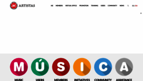 What Aie.es website looked like in 2024 (1 year ago)