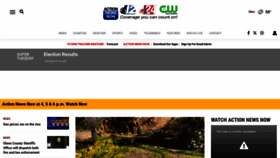 What Actionnewsnow.com website looks like in 2024 