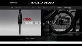 What Anchor-bikes.com website looks like in 2024 