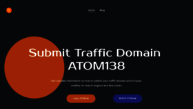 What Atom138x.com website looks like in 2024 