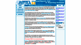 What Astra32.com website looks like in 2024 
