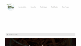 What Aquinacozinha.com website looks like in 2024 