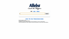 What Alleba.com website looks like in 2024 