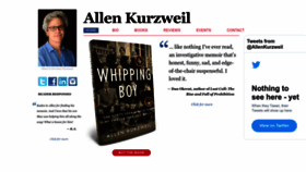 What Allenkurzweil.net website looks like in 2024 